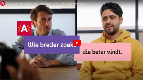 Startscherm: Wie breder zoekt, die beter vindt